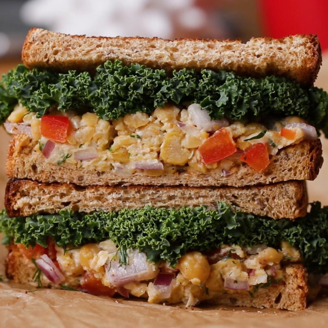 Chickpea Salad Sandwich